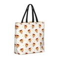 thumbnail image 2 of Xecao Funny Corgi for Tote Bag: spacious with inner pockets, ideal for work, shopping, or travel., 2 of 9