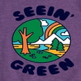 thumbnail image 3 of Instant Message - Earth Day - Seein' Green - Toddler & Youth Girls Short Sleeve Graphic T-Shirt, 3 of 6
