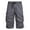 Dark Gray-02, variant on VIPOIN Below The Knee Shorts for Men Belted Classic Fit Multi Pockets Long Cargo Shorts for Men Casual Hiking Shorts
