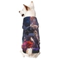 thumbnail image 1 of Fotbe Astronaut In Cosmic Garden Sudadera con Estampado para Perros Pequeños – Suéter con Capucha para Mascotas, Tela Suave de Forro Polar con Bolsillo-X-Large, 1 of 7