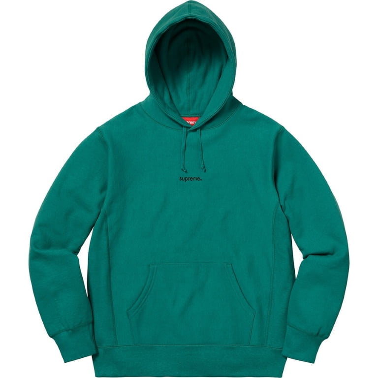 supreme hoodie teal