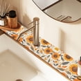 thumbnail image 2 of Yayeee Faucet Mat for Kitchen Sink 30" Diatomite Long Splash Guard Pad, Watercolor Sunflowers and Leaves, 2 of 7