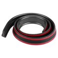 thumbnail image 2 of Rear Wing Lip Spoiler, Length 1.5m/4.9ft Long Durability Soft Rubber Rear Trunk Spoiler Abrasion Resistance  For Auto, 2 of 8