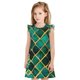 thumbnail image 1 of Fotbe Green Mosaic Glass Vestido de Dormir para Niñas de 3 a 10 Años, Mangas Cortas, Estilo Princesa, Pijama Camisón con Mangas Voladas-X-Large, 1 of 6