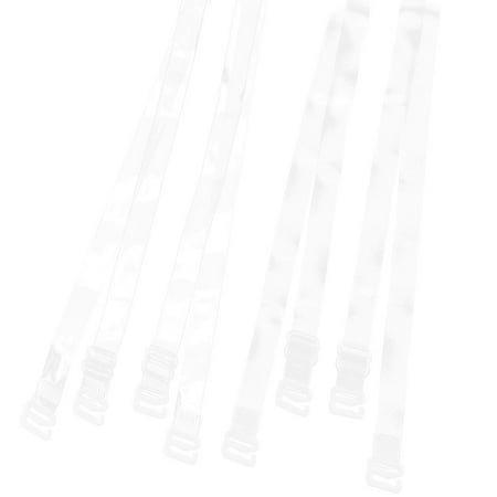 Clear Bra Straps Soft Transparent Fashion Secrets Bra Strapless Replacement Invisible Shoulder Straps