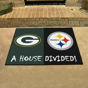 Nfl Steelers Ravens House Divided Rug 33 75 X42 5 Walmart Com