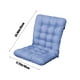 thumbnail image 3 of Xihbxyly Cojín de Asiento, Tejido Suave y Transpirable, Diseño Antideslizante, Cómodo Cojín Reclinable, Cojín Duradero para Silla de Oficina, Apto para Suelo de Tatami, Sala de Estar, Gris/Azul/Verde, 3 of 6