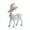 C, variant on Reindeer Christmas Decorations, Glitter Deer Figurine Set for Mantle, Tabletop, and Centerpiece Displays, Holiday Home and Party Decor