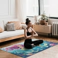 thumbnail image 4 of Mermaid Colorful Ocean World Area Rugs Carpet Suitable for Living Room Kitchen Bedroom Laundry Room Home Decorations, 4 of 7