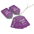 thumbnail image 3 of Inkdotpot Real Silver Foil ThankYou From The New Wedding Tags Favor Hang Paper Tags 50 Pack, 3 of 6