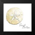 thumbnail image 2 of Pinto, Patricia 20x20 Black Modern Framed Museum Art Print Titled - Sand Dollar, 2 of 5