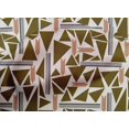 thumbnail image 4 of oneOone Cotton Cambric Fabric Triangle & Line Geometric Decor Fabric Printed BTY 56 Inch Wide, 4 of 4