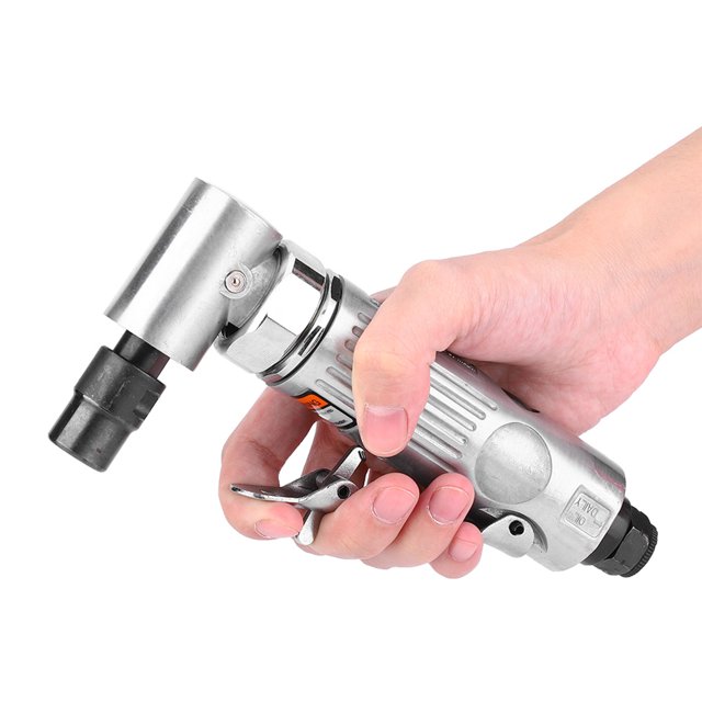 Pneumatic Grinder, Steel Movement Fast Speed Polishing Tool, For Metal Parts Casting Surfaces Wood Components Rubber Tires