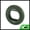 Green, variant on Unique Bargains Hand Grip Strengthener Silicone Grip Circle 70-80LBS Orange