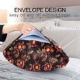 thumbnail image 3 of Ryvnso Satin Pillowcase Red Peony Flowers Pillow Cases Standard Size 40x20in, 3 of 6