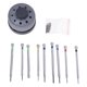 thumbnail image 3 of Kit con 9 destornilladores 9 Lame Reserva para Relojes Relojero Negro y Gris, 3 of 5