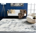 thumbnail image 3 of SAFAVIEH Aston Georgiana Abstract Area Rug, Ivory/Gray, 6'7" x 6'7" Square, 3 of 12