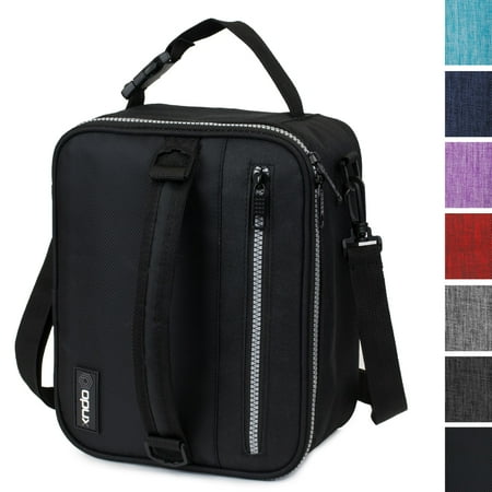 Lunch Box Bags OPUX Premium Thermal Insulated Lunch Bag| Durable Lunch Box for Adult Men Women | Soft Leakproof Lining with Shoulder Strap | Compact Work Lunch Pail ()