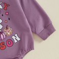 thumbnail image 5 of Newborn Baby Boy Girl Halloween Outfit Ghost Sweatshirt Romper Oversized Bubble Bodysuit Infant Baby First Halloween Cute Clothes, 5 of 8