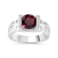 thumbnail image 1 of Sterling Silver with Choice of Gemstone Solitaire Ring, 1 of 3