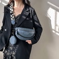 thumbnail image 1 of Bolsos de pecho para mujer, bolso cruzado de PU de todo fósforo, bolso de moda con cremallera y minibolsos, 1 of 8