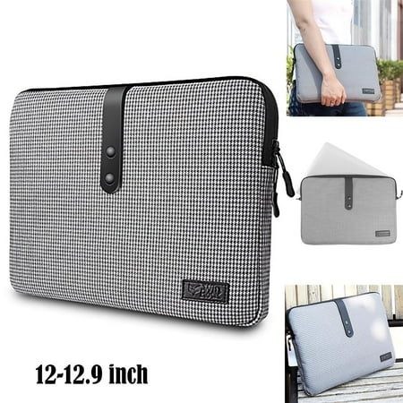 12-12.9 Inch Waterproof Fabric Laptop Sleeve Case for Apple Macbook Air 13