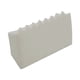 thumbnail image 5 of Dispensador de oficina dentado con cortador de cinta adhesiva de plástico | Herramienta de corte de cinta portátil de mano para la reparación de etiquetas de escuelas en el hogar | Grabable, 5 of 8