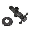 thumbnail image 3 of Water Stop Valve, Erosion Proof Angle Stop Valve Cross Handle Copper  For Bathroom, 3 of 8