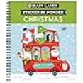thumbnail image 3 of Brain Games - Sticker by Number: Christmas (Kids) (Brain Games - Sticker by Number), 3 of 3