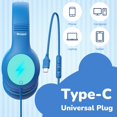 thumbnail image 4 of Auriculares Wuopzf Kids USB C para la escuela con limitador de volumen, 4 of 7