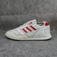 thumbnail image 4 of Ad-id-as Shoes Men 8 Sneaker Lifestyle Active AR Trainer Grey Red Comfort Athletic, 4 of 6
