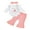 Pink, variant on BemeyourBBs Baby Girl First Birthday Outfit 1st Birthday Clothes Letter Cake Embroidery Long Sleeve Romper with Flare Pants Set and Headband