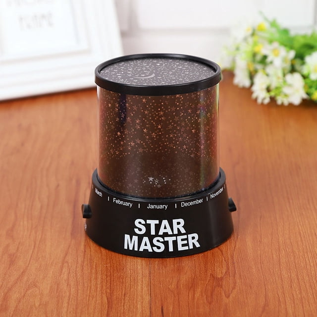 Proyector de luz de estrellas, luz navideña creativa colorida, nueva luz nocturna extraña que emite luz, regalo de Navidad led