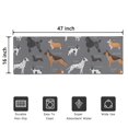 thumbnail image 5 of Dalmatian Corgi Bulldog Door Rugs,Washable Non Slip Door Mats Indoor,Decorative Door Mats,Entry Mat Indoor for Entrance,Bedroom,Kitchen,Bathroom,16"x47", 5 of 6