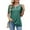 #Green, variant on TODOZO Basic Tops for Women Pack 2025 Womens Tops Shirts for Women Trendy Casual Tshirts Shirts for Women Casual Crew Neck Short Sleeve Pleated Tops Tunic Blouses Fashion Clothes 2025 Black L