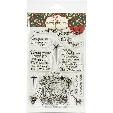 UPC: 0857287008218 | Colorado Craft Company Clear Stamps 4 X6 -Bethlehem s Light-Lovely Legs