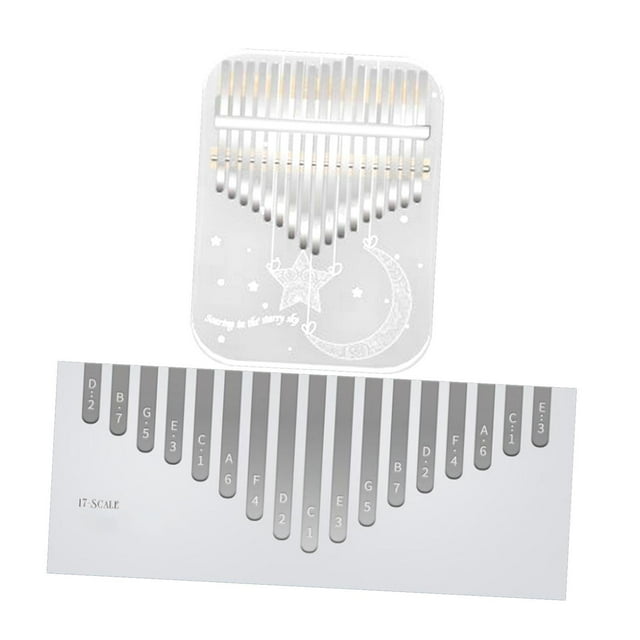 Piano de Pulgar Hugo 17 Teclas Instrumento Musical Marimba