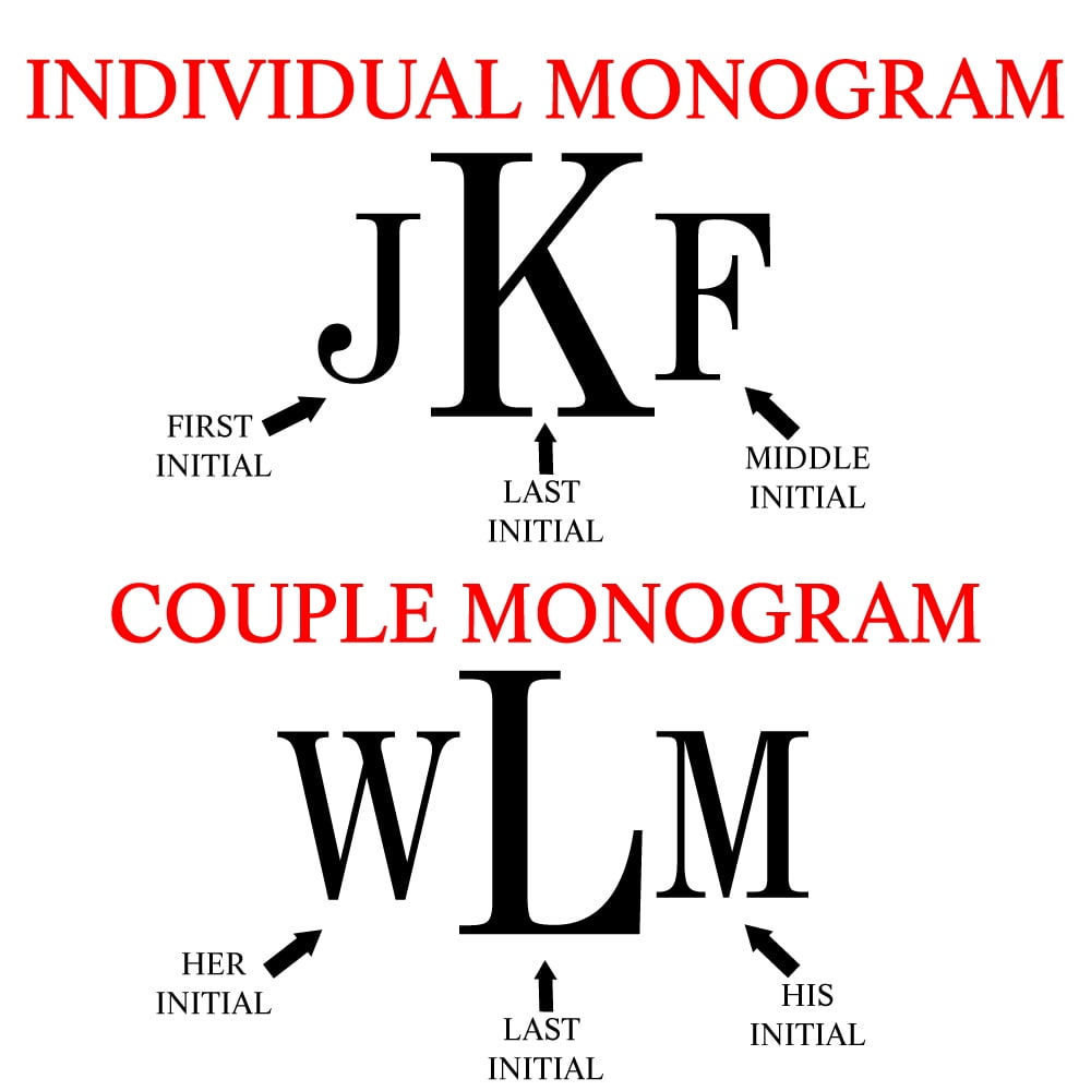 Classic Monogrammed Wine Chiller
