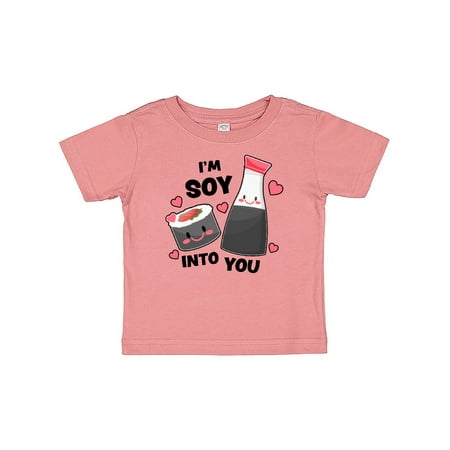 

Inktastic I m Soy Into You with Cute Soy Sauce and Sushi Gift Baby Boy or Baby Girl T-Shirt