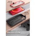 thumbnail image 3 of SUPCASE Unicorn Beetle Pro Series Case for iPhone 12 / iPhone 12 Pro (2020 Release) 6.1 Inch, Built-in Screen Protector Full-Body Rugged Holster Case (Ruddy), 3 of 10