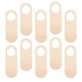 thumbnail image 1 of KLKCMS 10x Unfinished Blank Door Signs DIY Plain Plaque Messages Signs Decorative Craft StyleD, 1 of 9