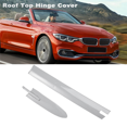 thumbnail image 3 of 2Pcs Right Side Roof Top Decorative Hinge Cover Lid Trim For BMW 3 4 Series E93 F33 M3 M4 F83 OE: 54377184048 54377184038, 3 of 5