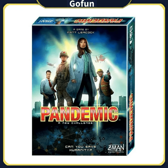 Juego de mesa Pandemic Base Game Cooperative Strategy Kids 8+