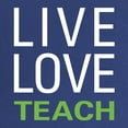 thumbnail image 2 of CafePress - Live Love Teach Maternity Dark T Shirt - Maternity Dark T-Shirt, 2 of 3