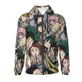 thumbnail image 7 of Boku My Hero Academia Teen Sweatshirts Hoodies Youth Hooded Hoody Fashion Zipper Coat For Boys And Girls, 7 of 7