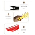 thumbnail image 4 of facefd Peignes Coiffants pour Hommes Pompadour Grand Fourche Peigne Rétro Tête d'Huile Blanc, 4 of 8