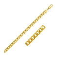thumbnail image 1 of 5.3mm 10k Yellow Gold Light Miami Cuban Chain 20 in, 1 of 3