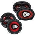 thumbnail image 2 of 2 Boss CH6530 6.5" 300W & 2 CH6930 6x9" 400W 3-Way Speakers & R1004 400W Amp, 2 of 3