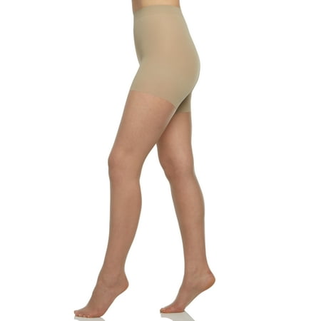 

Women s Berkshire 4262 Easy On Luxe Ultra Sheer Pantyhose (City Beige M)