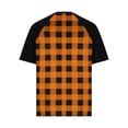 thumbnail image 4 of TIMIFIS Ensemble Court 2 Pcs pour Hommes Tenues d'Été Chemises et Shorts Décontractés Col Rond Imprimé Blouse à Manches Courtes et Shorts Ensemble Deux Pièces - Automne, 4 of 8